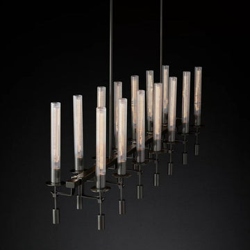 Fontanelle Linear Chandelier L 66"