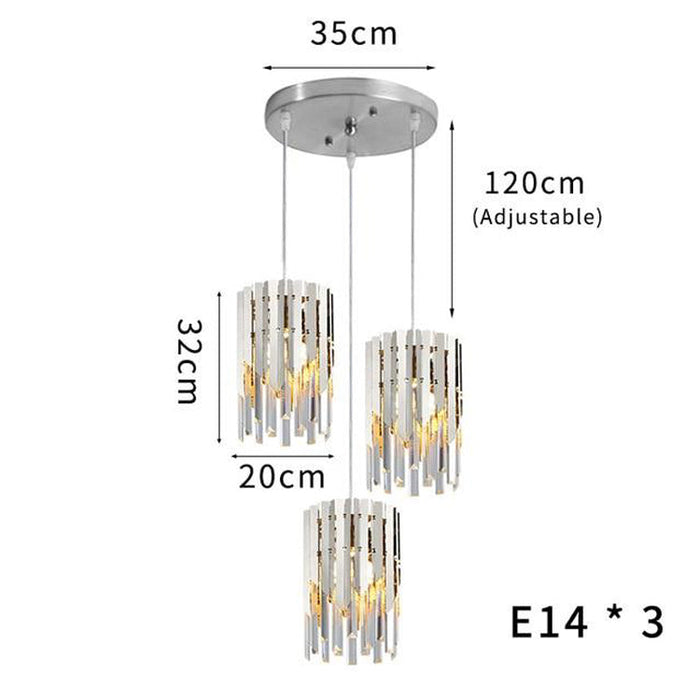 Kubiak  Crystal Pendant Chandelier