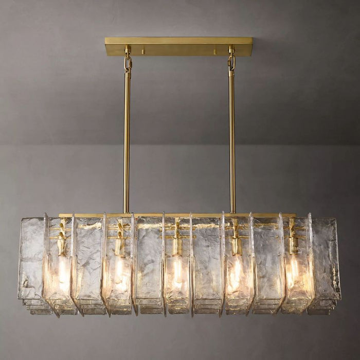 Lanttace Linear Chandelier 49" 10-Lights