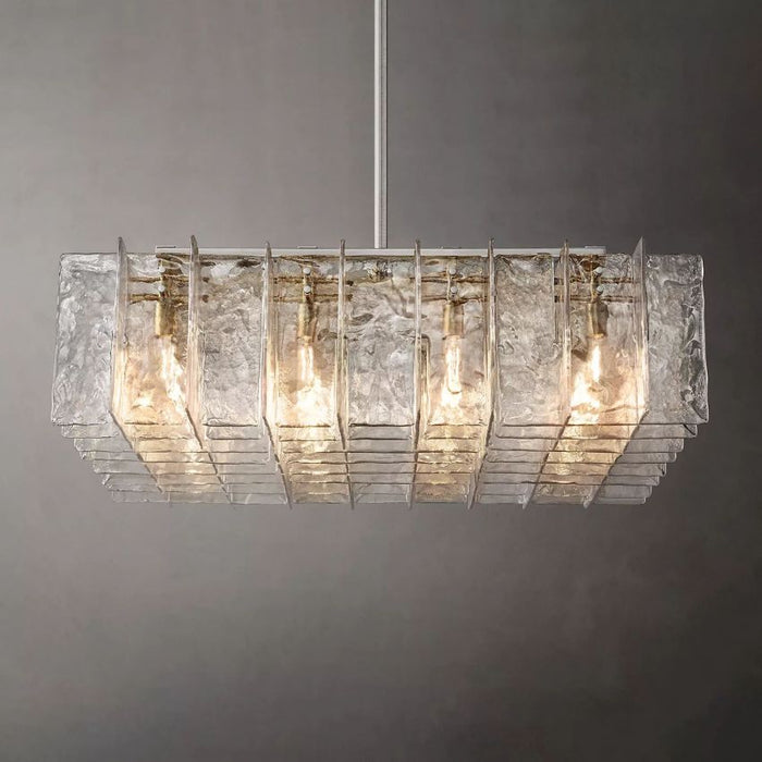 Lanttace Square Chandelier 48" 16-Lights