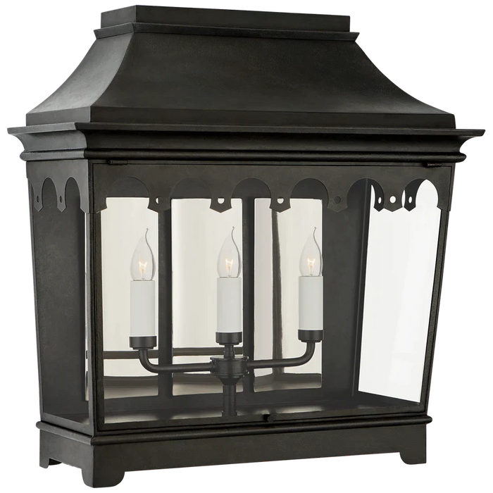 Rosedale Classic Wide 3/4 Wall Lantern
