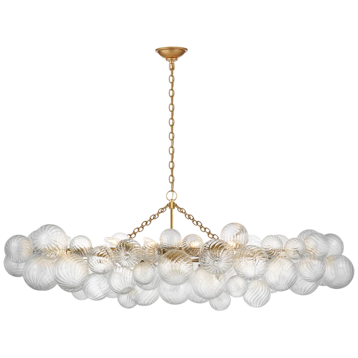 Talial Glass Large Linear Chandelier